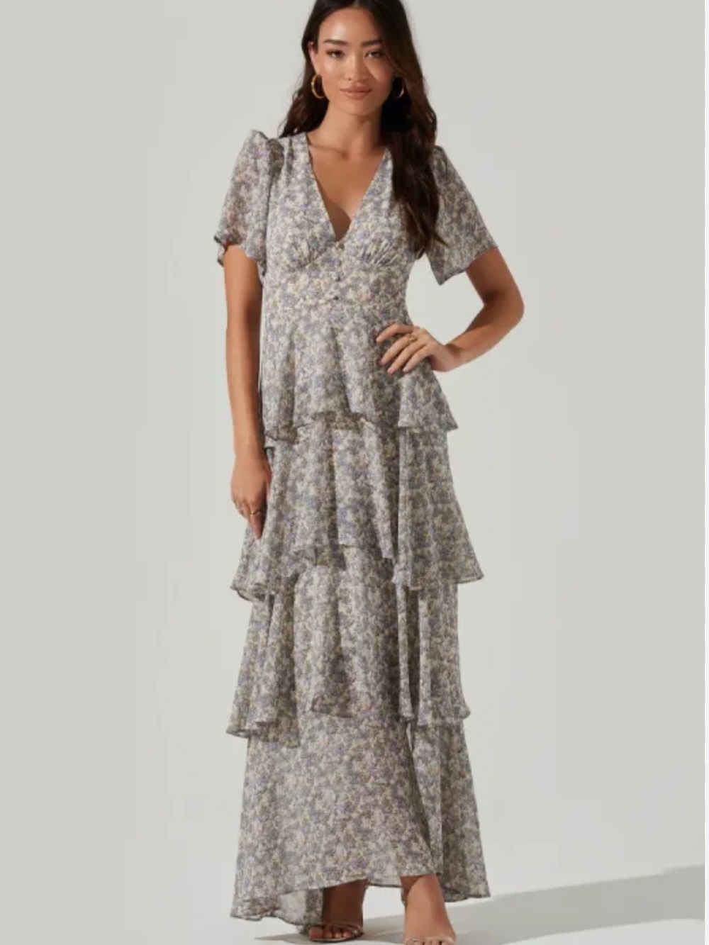 ASTR The Label Tayla Tiered Maxi Dress - Picture 1 of 6